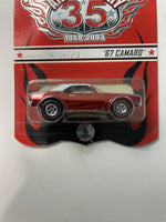 Hot Wheels 1/64 17th Annual Collector’s Convention ‘67 Camaro Red & White