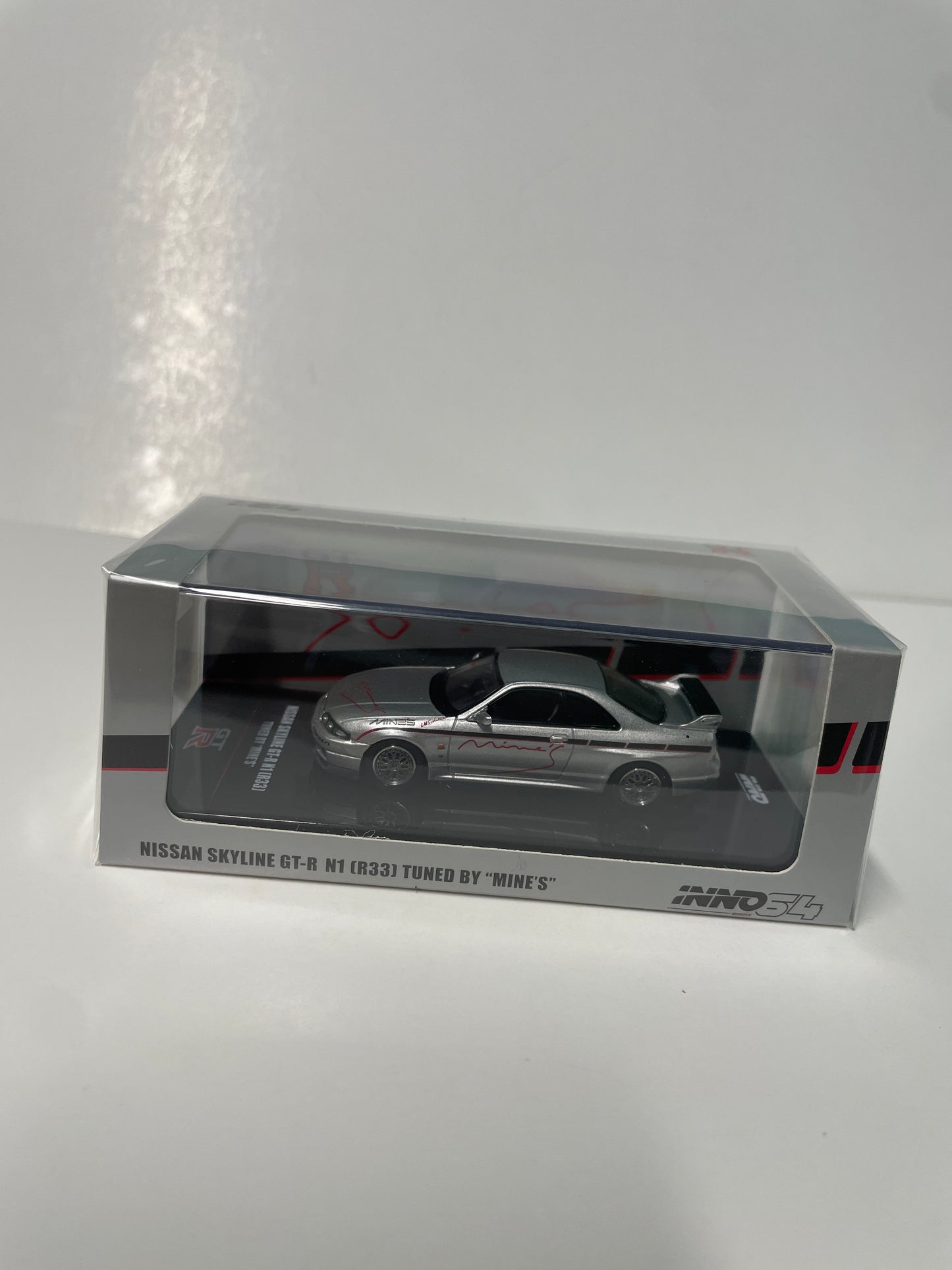 Inno64 1/64 Nissan Skyline GT-R N1 (R33) Tuned By Mine's Silver