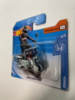 Hot Wheels 1/64 Honda Monkey 250 Short Card Silver