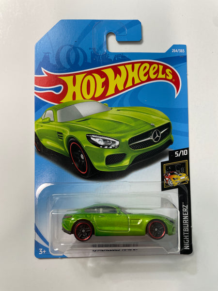 Hot Wheels 1/64 ‘15 Mercedes-Amg GT Green