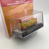 * Chase* M2 Machines 1/64 Coca-Cola 1959 VW Double Cab Truck USA Model Red & Yellow - Damaged Box