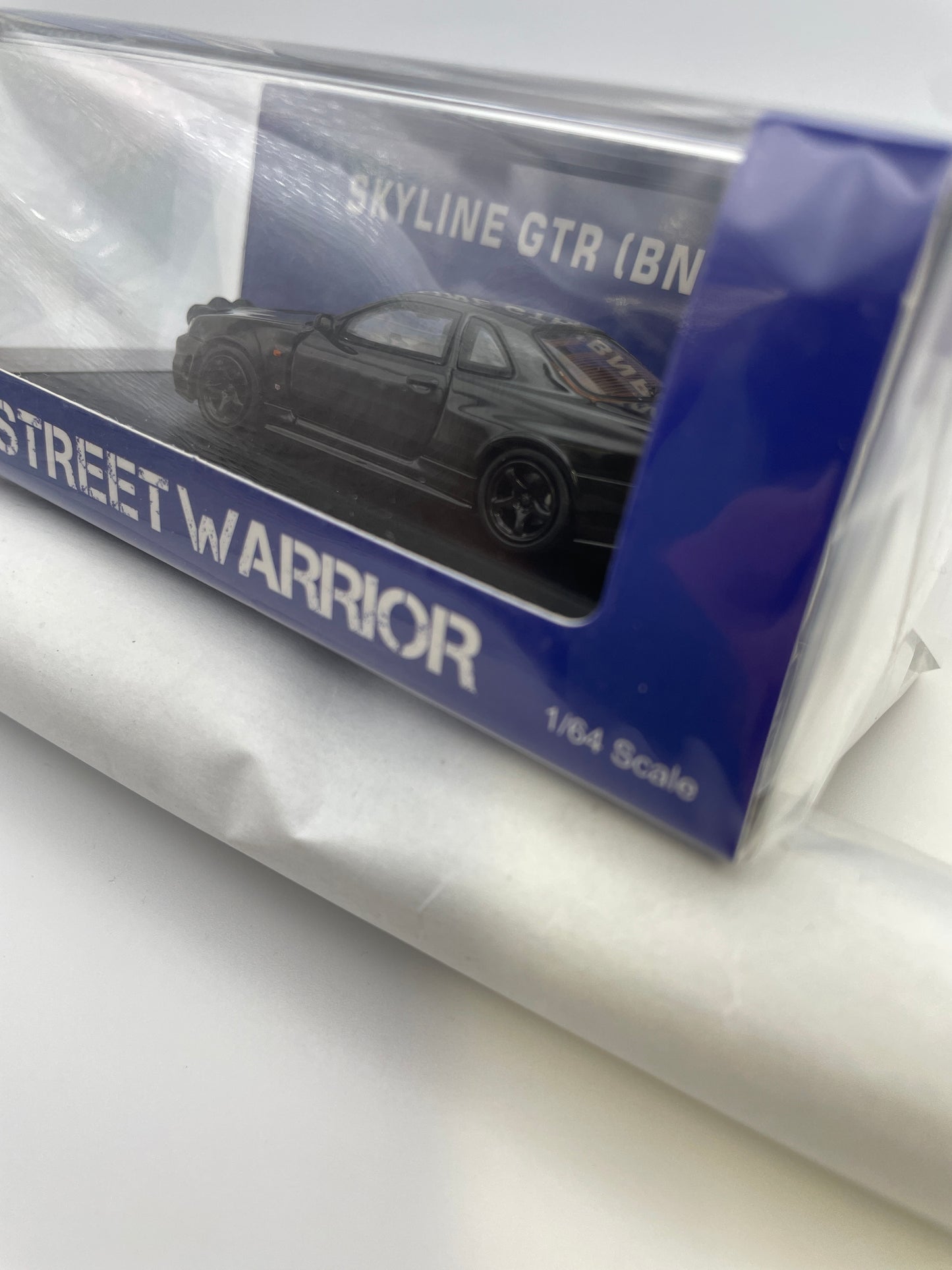 Street Warrior 1/64 Nissan Skyline GT-R BNR34 Z-Tune Drift Black