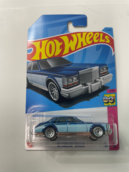 Hot Wheels 1/64 ‘82 Cadillac Seville Blue