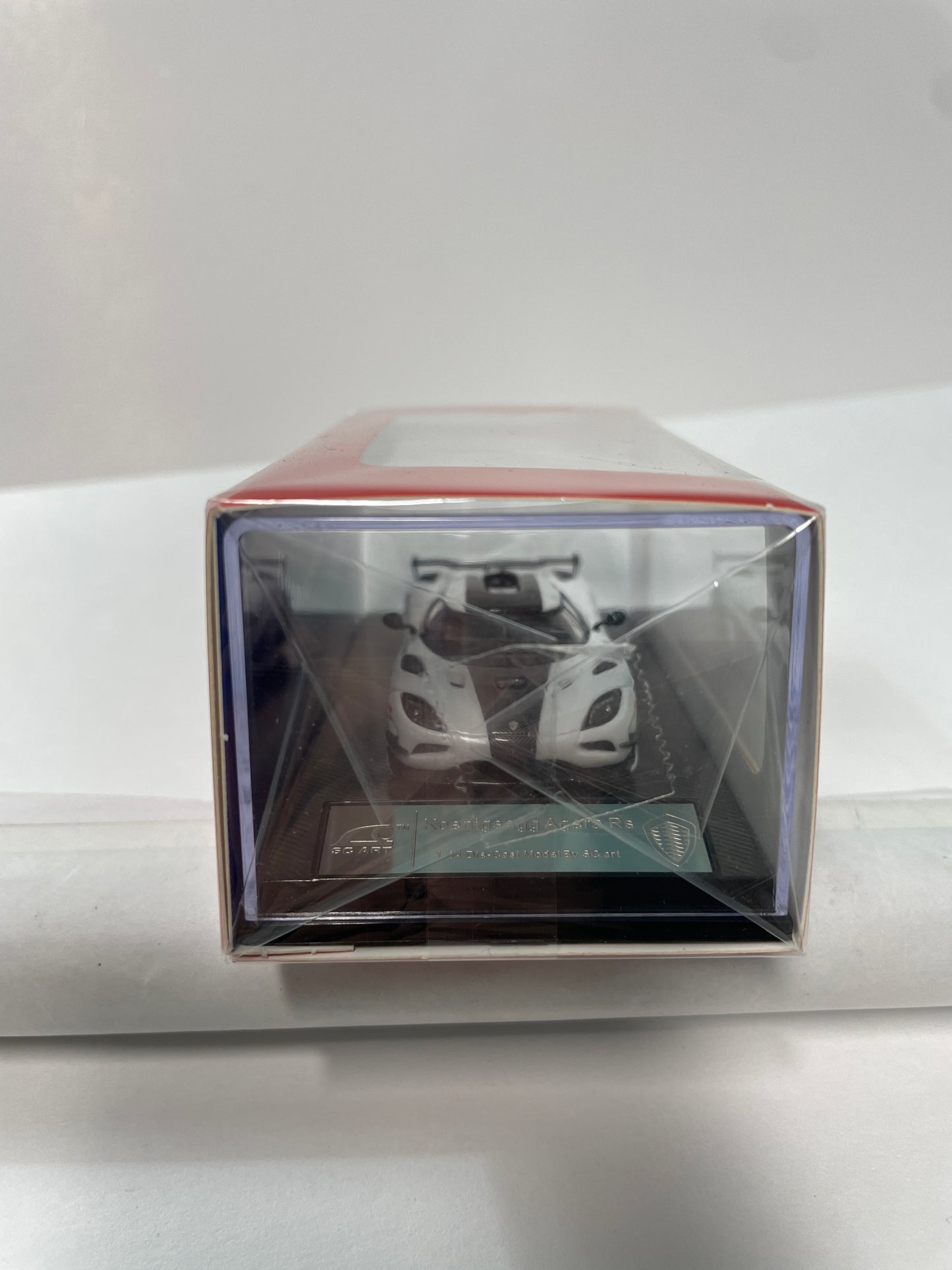 SmallCar Art 1/64 Koenigsegg Agera RS White