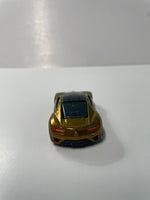 *Loose* Hot Wheels 1/64 Super Treasure Hunt ‘17 Acura NSX Gold