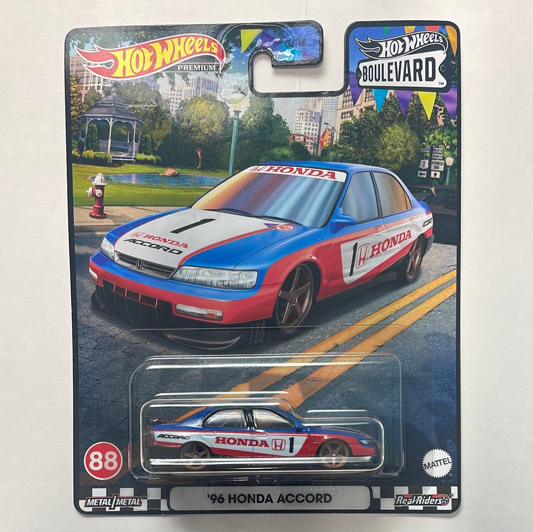 Hot Wheels 1/64 Boulevard Mix T '96 Honda Accord Blue – Flipn Diecast