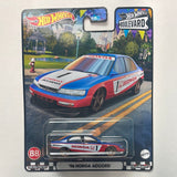 Hot Wheels 1/64 Boulevard Mix T ‘96 Honda Accord Blue - Damaged Box