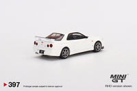 Mini GT 1/64 Nissan Skyline GT-R (R34) V-Spec N1 White