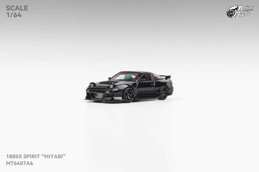 Micro Turbo 1/64 Nissan 180SX Spirit Rei Miyabi Black