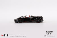 Mini GT 1/64 Pagani Huayra Roadster Black