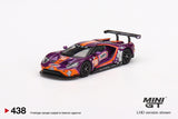 Mini GT 1/64 Ford GT #85 2019 24 Hrs of Le Mans LM GTE-Am Keating Motorsports Purple