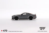 Mini GT 1/64 Ford Mustang GT LB-Works Grey