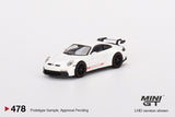 Mini GT 1/64 Porsche 911 (992) GT3 White
