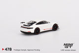Mini GT 1/64 Porsche 911 (992) GT3 White