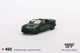 Mini GT 1/64 Bentley Mulliner Bacalar Scarab Green