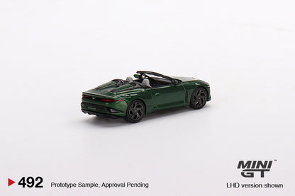 Mini GT 1/64 Bentley Mulliner Bacalar Scarab Green