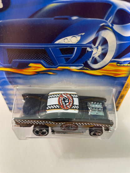 Hot Wheels 1/64 ‘57 Chevy Black - Damaged Box