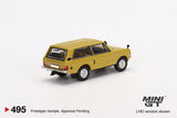 Mini GT 1/64 Range Rover 1971 Bahama Gold