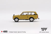 Mini GT 1/64 Range Rover 1971 Bahama Gold