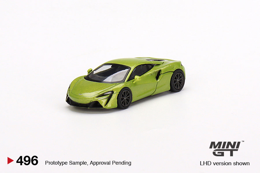 Mini GT 1/64 McLaren Artura Flux Green