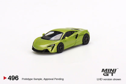 Mini GT 1/64 McLaren Artura Flux Green