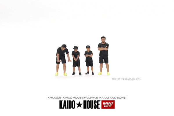 Mini GT 1/64 KaidoHouse Figurine: Kaido & Sons