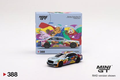 Mini GT 1/64 Bentley Flying Spur V8 "Unifying Spur" Blue