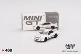 Mini GT 1/64 Top Secret Nissan Skyline GT-R VR32 White
