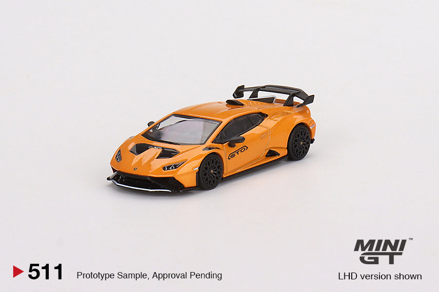 Mini GT 1/64 Lamborghini Huracán STO Arancio Borealis Orange