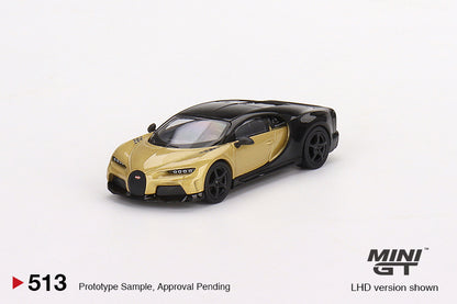 Mini GT 1/64 Bugatti Chiron Super Sport Gold