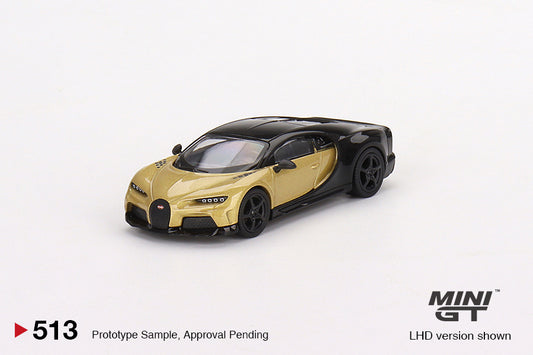 Mini GT 1/64 Bugatti Chiron Super Sport Gold