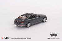 Mini GT 1/64 BMW 750Li xDrive Bernina Grey Amber Effect