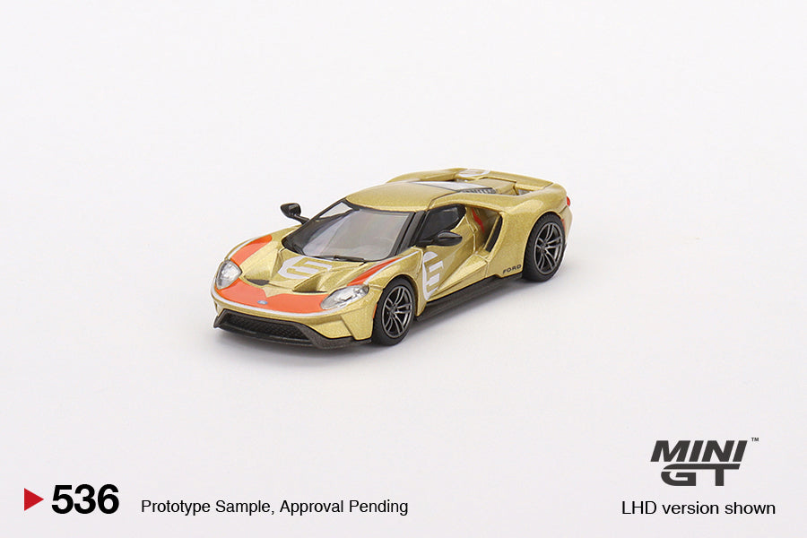 Mini GT 1/64 Ford GT Holman Moody Heritage Edition Gold