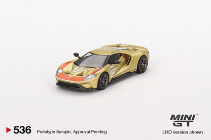 Mini GT 1/64 Ford GT Holman Moody Heritage Edition Gold