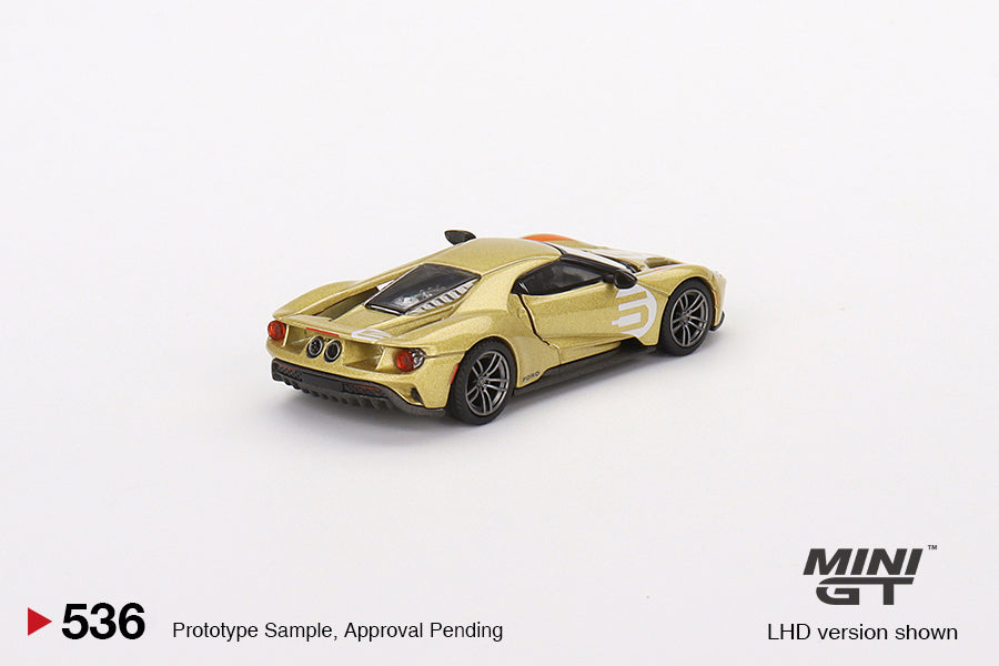 Mini GT 1/64 Ford GT Holman Moody Heritage Edition Gold