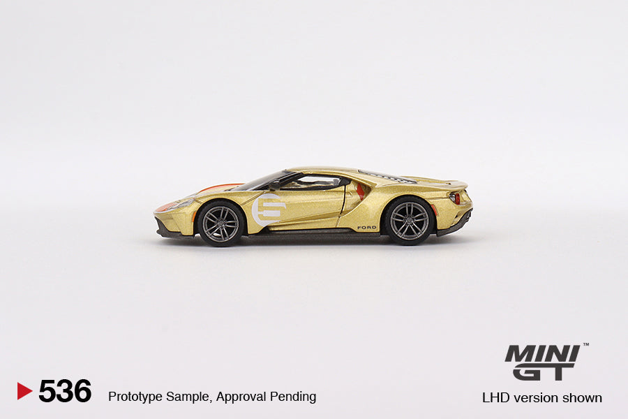Mini GT 1/64 Ford GT Holman Moody Heritage Edition Gold