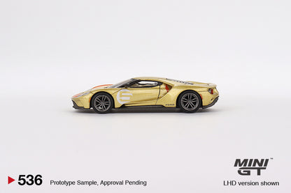 Mini GT 1/64 Ford GT Holman Moody Heritage Edition Gold