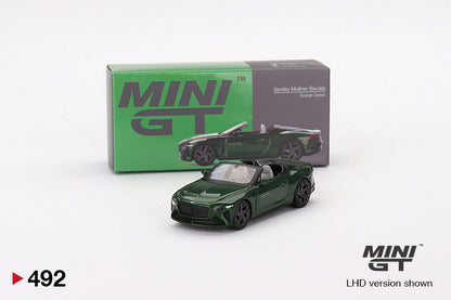 Mini GT 1/64 Bentley Mulliner Bacalar Scarab Green