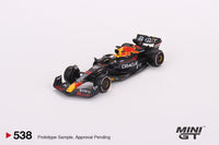 Mini GT 1/64 Oracle Red Bull Racing RB18 #11 Sergio Pérez 2022 Abu Dhabi Grand Prix  3rd Place Black