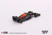 Mini GT 1/64 Oracle Red Bull Racing RB18 #11 Sergio Pérez 2022 Abu Dhabi Grand Prix  3rd Place Black