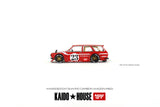 Kaido House x Mini GT 1/64 Datsun KAIDO 510 Wagon CARBON FIBER V2 – Red