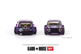 Kaido House x Mini GT 1:64 Datsun KAIDO 510 Wagon CARBON FIBER V1 – Purple