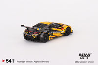 *Japan Exclusive* Mini GT 1/64 Honda NSX GT3 EVO22 #18 ' Upgarage NSX GT3' Team Upgarage Super GT 2022 Series Black & Yellow