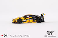 *Japan Exclusive* Mini GT 1/64 Honda NSX GT3 EVO22 #18 ' Upgarage NSX GT3' Team Upgarage Super GT 2022 Series Black & Yellow