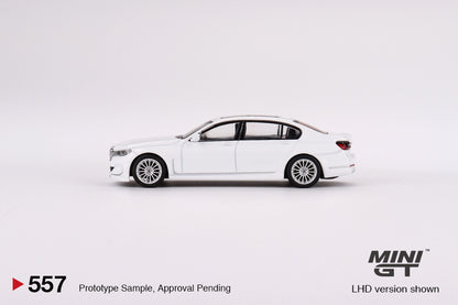 Mini GT 1/64 BMW Alpina B7 xDrive LHD White