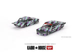 Kaido House x Mini GT 1:64 Datsun 510 Pro Street HKS V1 – Black Green
