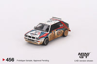 Mini GT 1/64 Lancia Delta HF Integrale Evoluzione 1992 Rally MonteCarlo Martini Racing 4 Cars Set