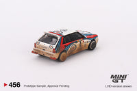 Mini GT 1/64 Lancia Delta HF Integrale Evoluzione 1992 Rally MonteCarlo Martini Racing 4 Cars Set