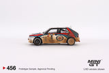 Mini GT 1/64 Lancia Delta HF Integrale Evoluzione 1992 Rally MonteCarlo Martini Racing 4 Cars Set