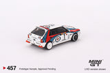 Mini GT 1/64 Lancia Delta HF Integrale Evoluzione 1992 Rally MonteCarlo Martini Racing 4 Cars Set